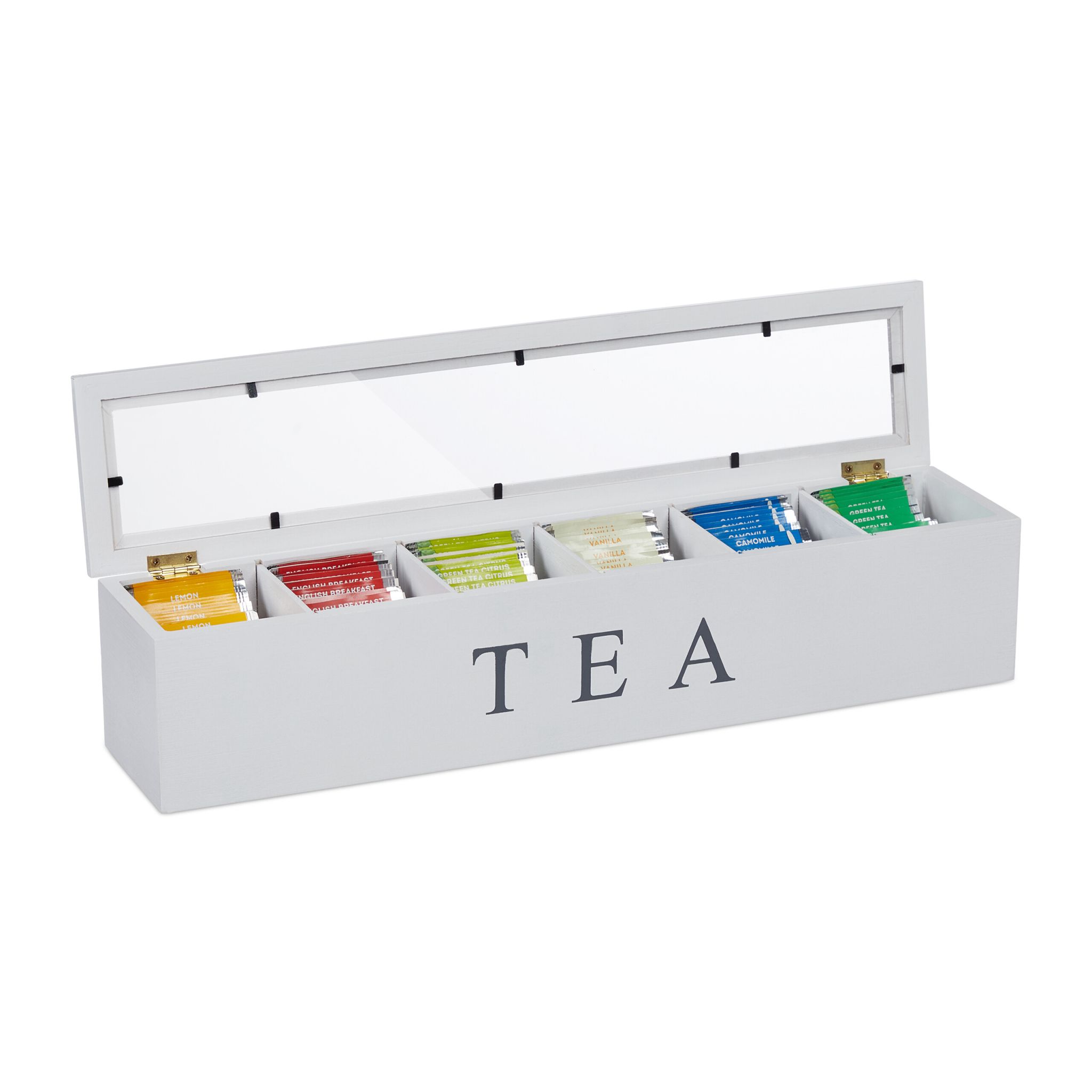 E-shop Bambusová krabička na čaj so 6 priehradkami RD47498