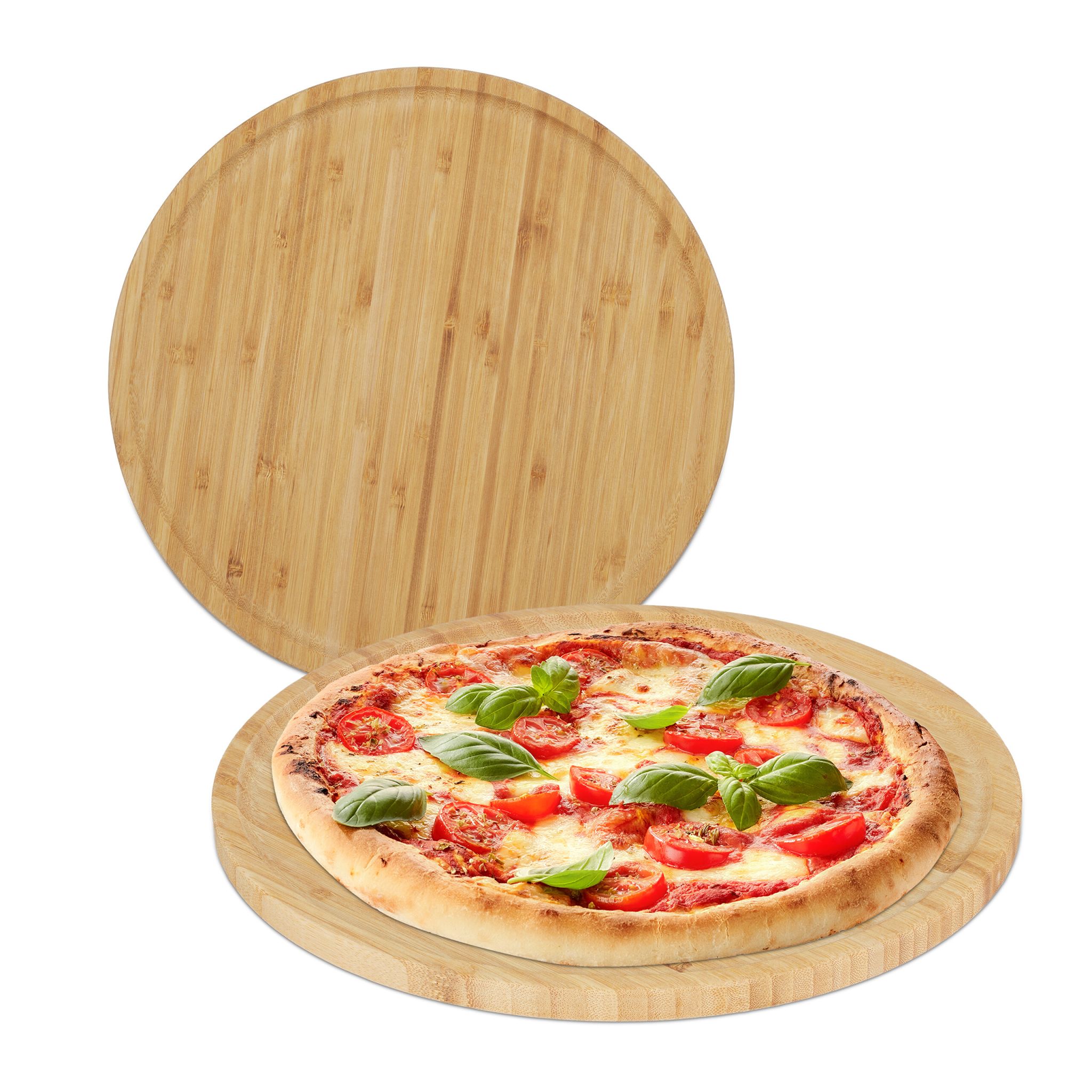 E-shop Bambusové taniere na pizzu 2ks RD46301
