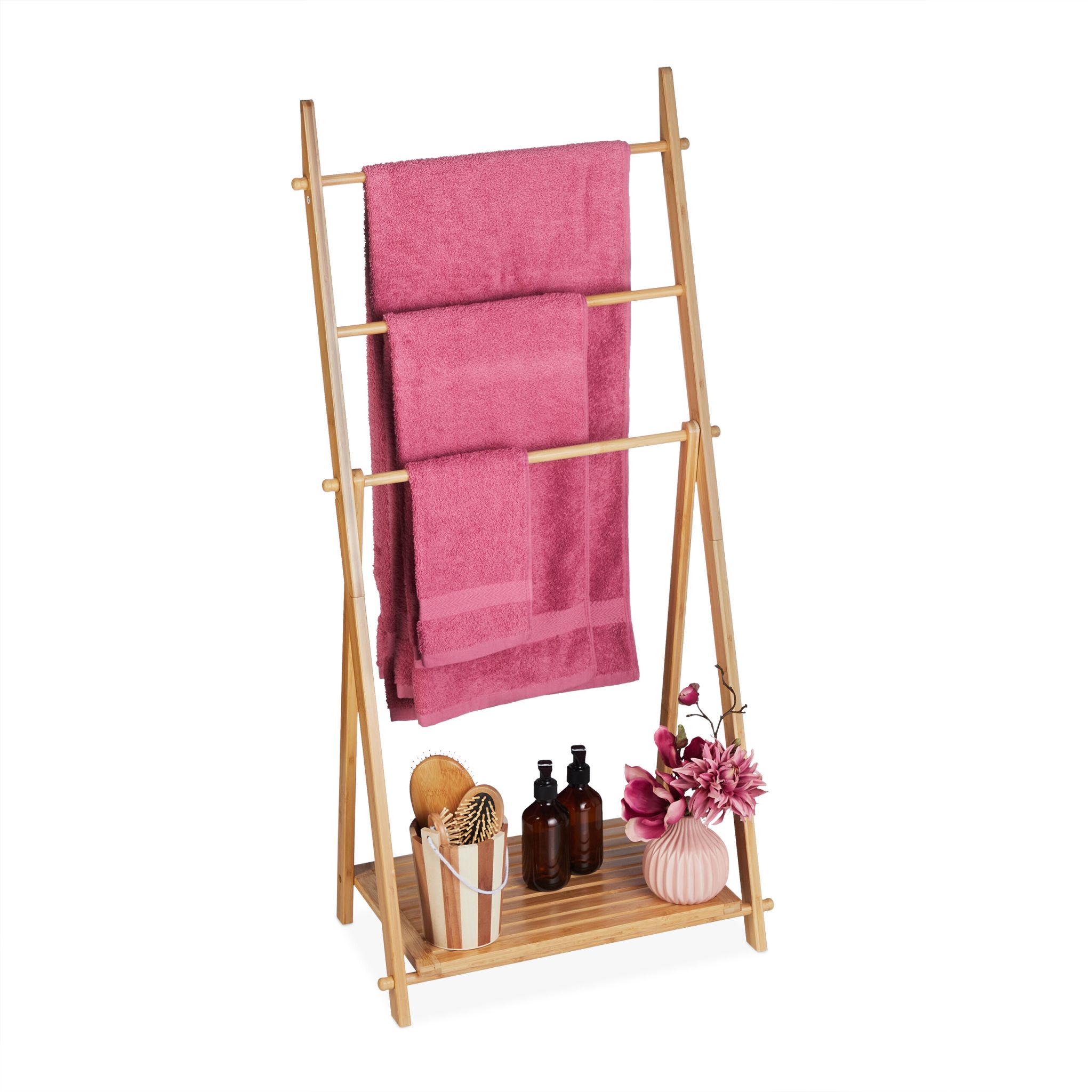 E-shop Bambusový rebrík na uteráky RD46294