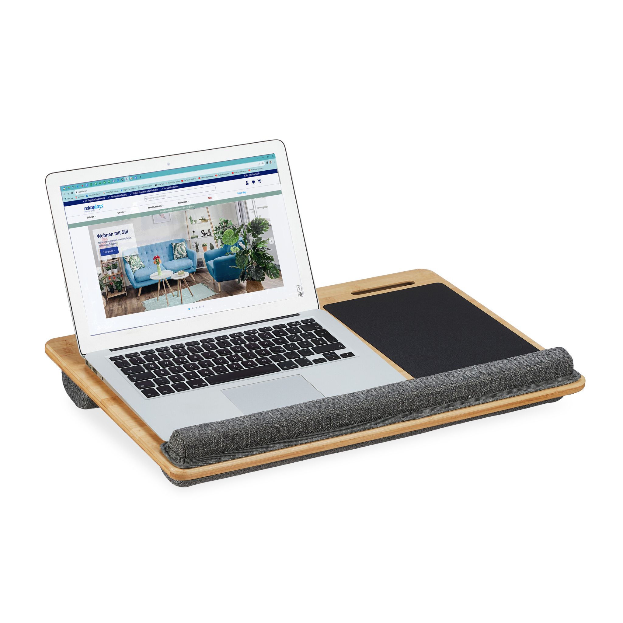 E-shop Podložka pod notebook s 2 držiakmi RD45568