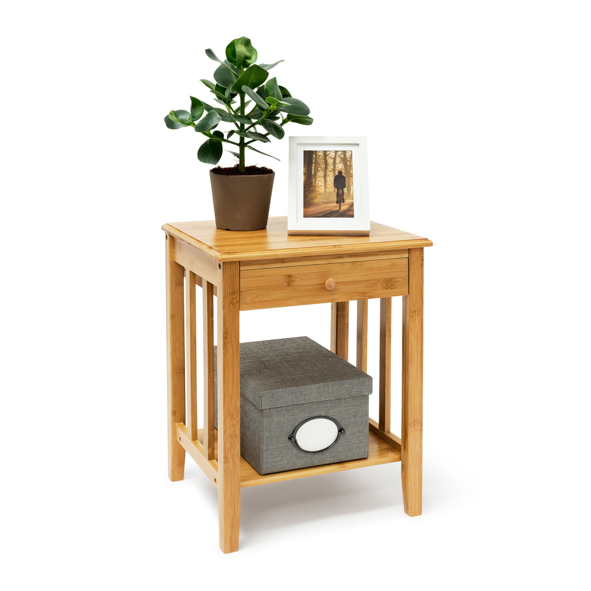 E-shop Bambusový príručný stolík RD9197