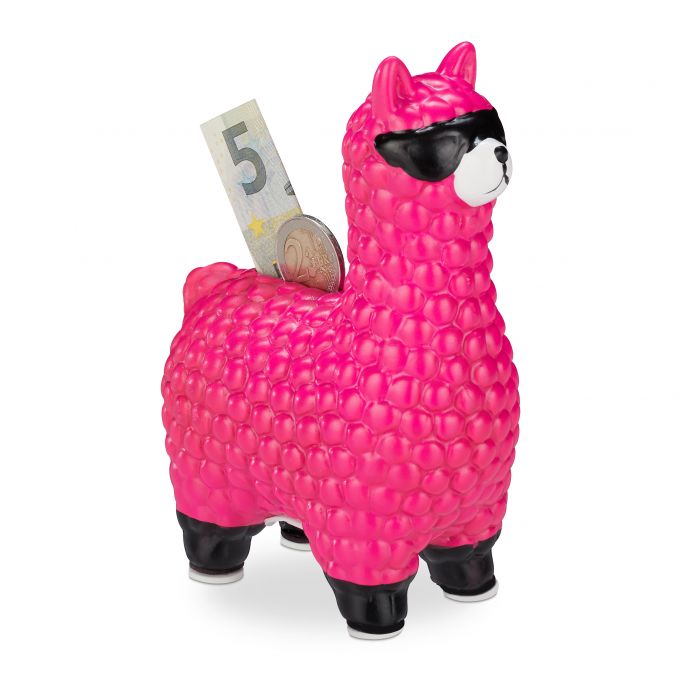 E-shop Lama pokladnička so slnečnými okuliarmi, RD3746 ružova