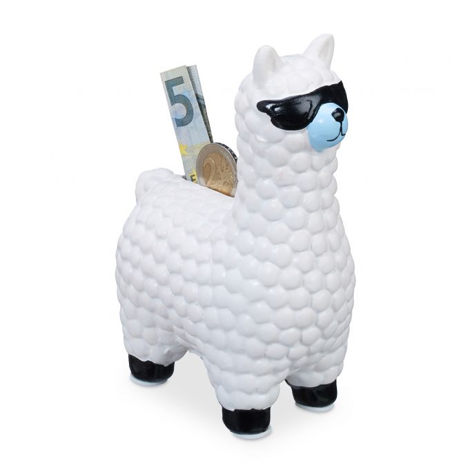 E-shop Lama pokladnička so slnečnými okuliarmi, RD3746 biela