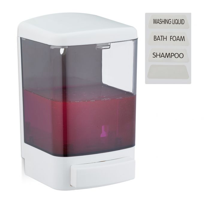 E-shop Nástenný automatický dávkovač mydla RD3721, 1000 ml