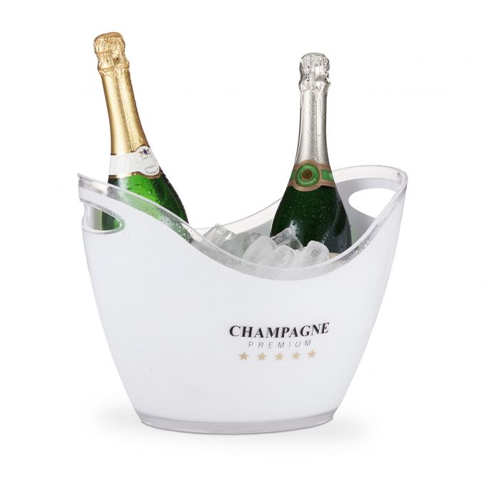 E-shop Chladnička na šampanské 6l, biela RD28655