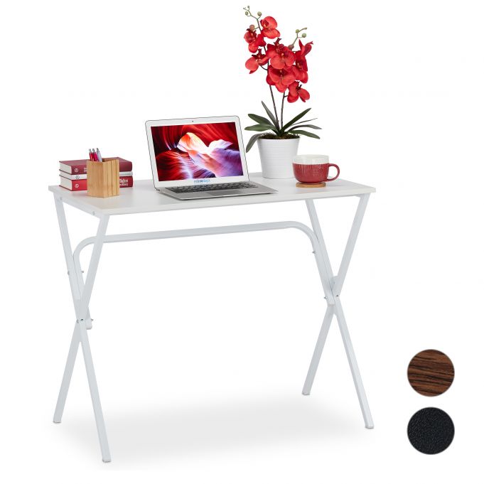 E-shop Drevený kancelársky stôl, biely RD26045
