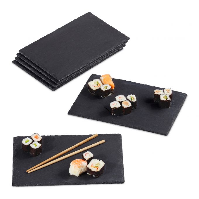 Ozdobné kamenné taniere na sushi, RD26310 30x20cm 