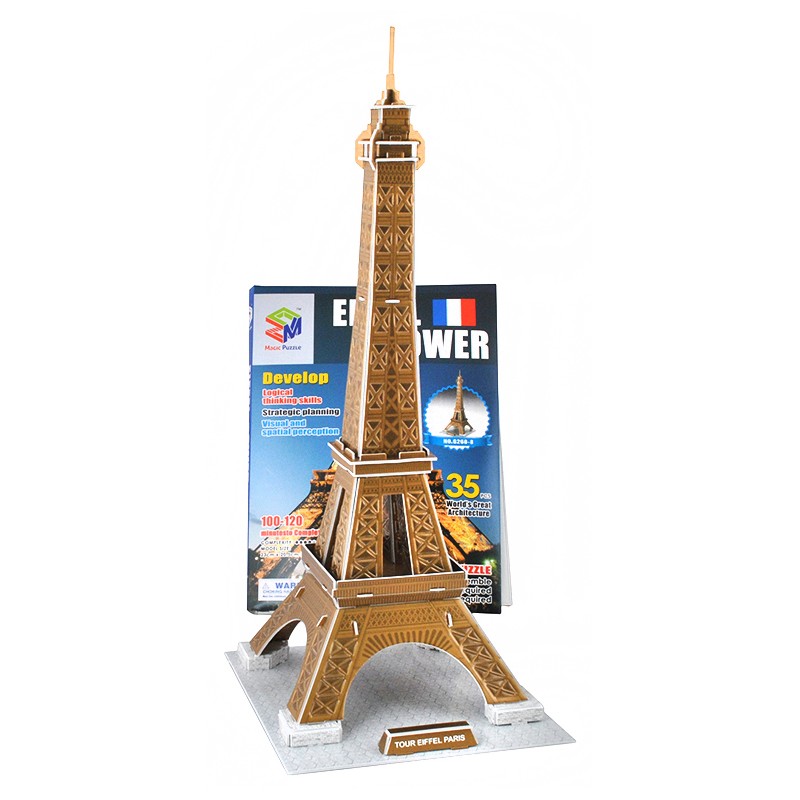 E-shop 3D puzzle model Eiffelova veža, isot1383