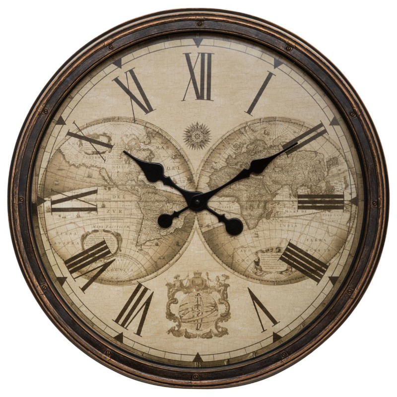 E-shop Nástenné vintage hodiny Atmosphera 9402, 51 cm