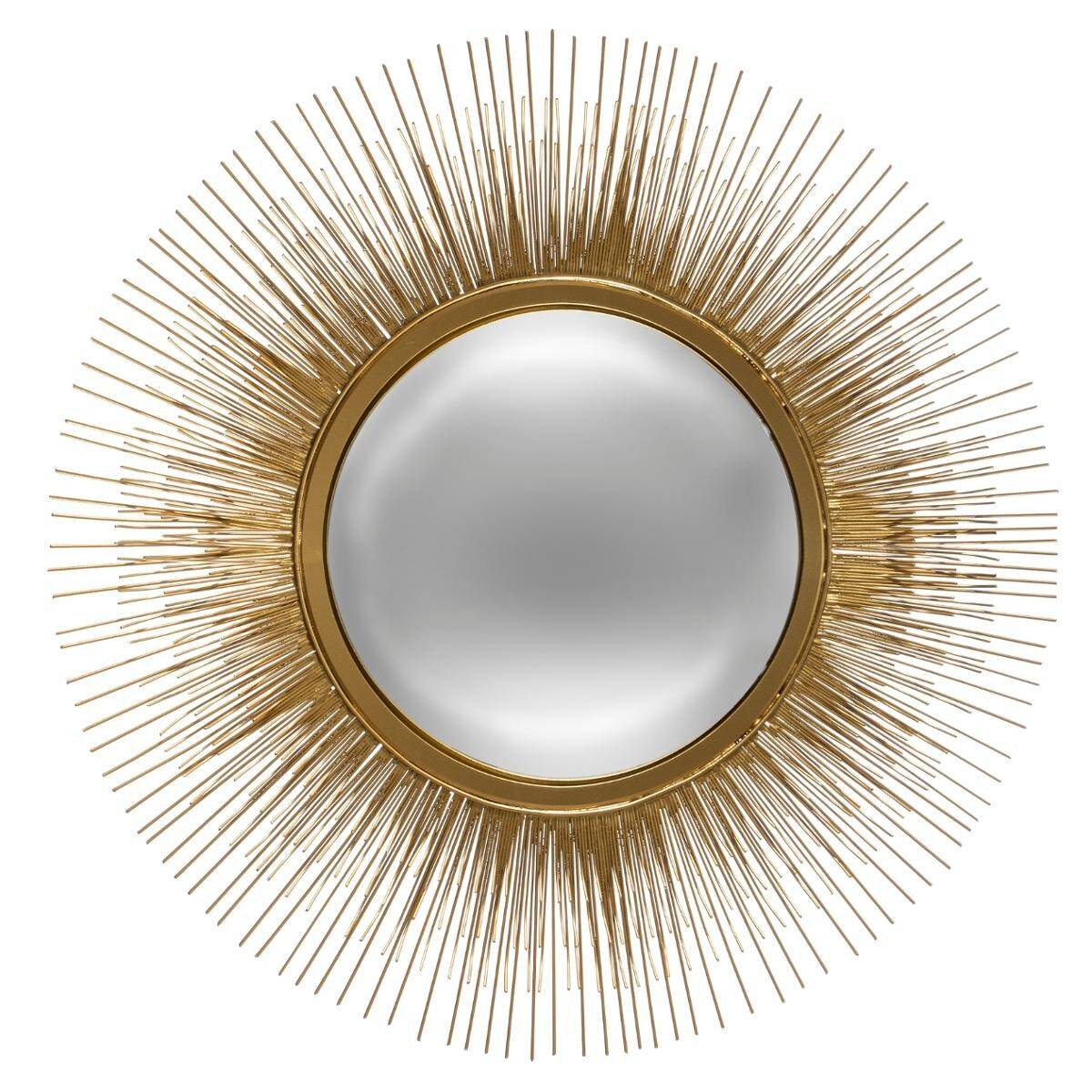 E-shop Okrúhle dekoratívne zrkadlo Slnko Atmosphera 3834, 58 cm